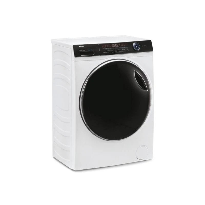 Lave-Linge Hublot 15kg HAIER SuperDrum Série 7 1400tr/min Blanc et Noir - HW150-BP14986EFR - NEUF