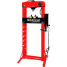 Presse d'Atelier Manuelle et Pneumatique 30T DRAKKAR Hauteur de Table Réglable - 52731