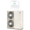Pompe à Chaleur Monobloc Air/Eau 14kW HITACHI Yutaki M Monophasé avec Télécommande - RASM-4VR1E