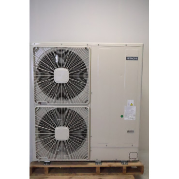 Pompe à Chaleur Monobloc Air/Eau 14kW HITACHI Yutaki M Monophasé avec Télécommande