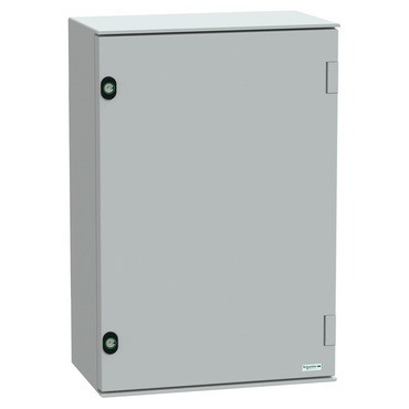 Armoire Électrique Murale Acier SCHNEIDER PanelSet PLM 1 Porte 647x436x250mm - NSYPLM64PG - NEUVE Déclassée