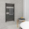 EQUATION 82735961 - Sèche-Serviettes Eau Chaude 544W Borali Anthracite