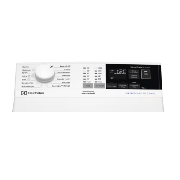 Lave-Linge 6kg ELECTROLUX Top PerfectCare 600 42L 1200tr/min Blanc - EW6T3465DA - NEUF
