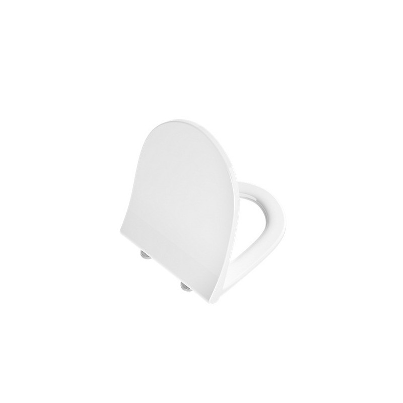 Abattant de Toilettes WC AQUANCE Belo II Slim avec Frein de Chute Thermodur Blanc Mat - BELO21084