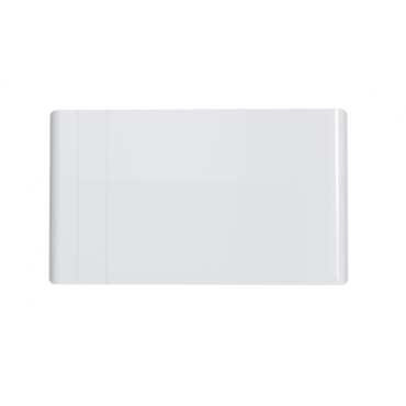 Radiateur Electrique à Inertie Fonte 2000W INTUIS Chamane Horizontal Blanc