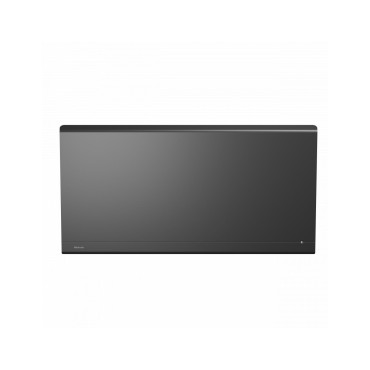 Radiateur Électrique à Inertie Pierre de Lave 2000W NOIROT Caldera 2 Connecté Horizontal Anthracite
