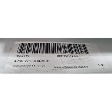 THULE 4200 - Store Paroi Latérale L4m pour Fourgon - 302806