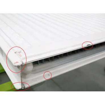 Radiateur Acier Eau Chaude 2772W H2016xL820mm CHAPPEE C21C6M860 - NEUF Déclassé