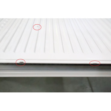 Radiateur Acier Eau Chaude 2772W CHAPPEE Samba Progress Vertical Type 21 - C21C6M860 - NEUF Déclassé
