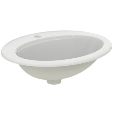 Vasque à Encastrer L560xP460mm PORCHER Ulysse 2 en Porcelaine Blanc - P144301