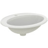 Vasque à Encastrer L560xP460mm PORCHER Ulysse 2 en Porcelaine Blanc - P144301