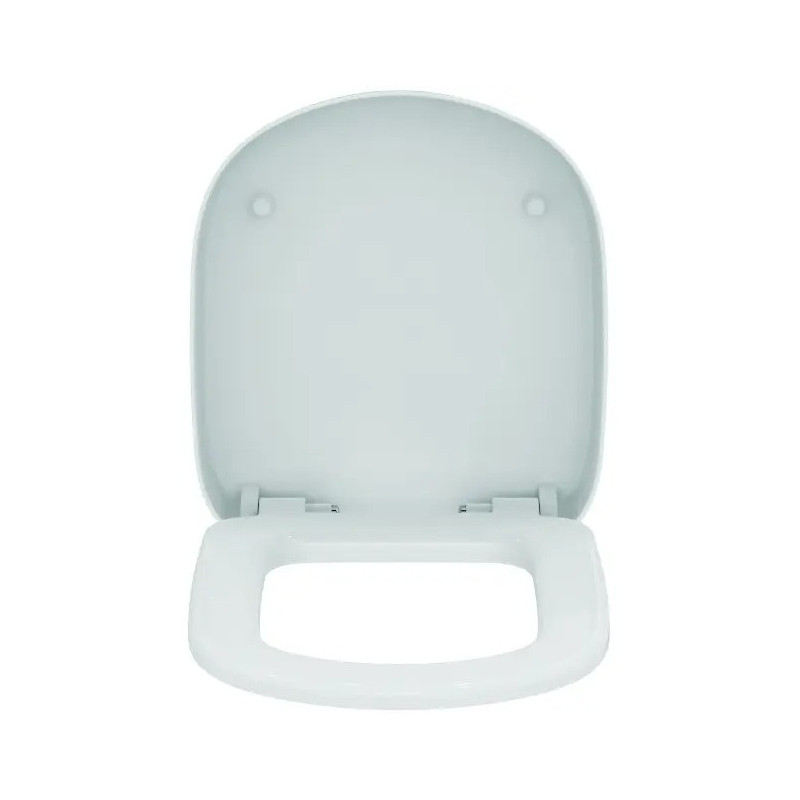 Abattant de Toilettes WC IDEAL STANDARD Tempo Kheops avec Frein de Chute Blanc Brillant - T679901