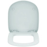 Abattant de Toilettes WC IDEAL STANDARD Tempo Kheops avec Frein de Chute Blanc Brillant - T679901