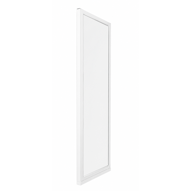 Paroi de Douche Fixe AQUANCE Pyra 100x190cm Blanc - PYRA13079 - NEUVE