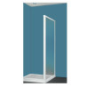 Paroi de Douche Fixe AQUANCE Pyra 80x190cm Blanc - PYRA13053