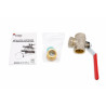 Lot d'Accessoires PAC Air/Eau Split Vitocal/222-S VIESSMANN Raccordement, Vannes, Câble BUS, Alimentation