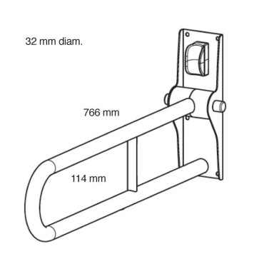 Barre PMR Repliable AKW