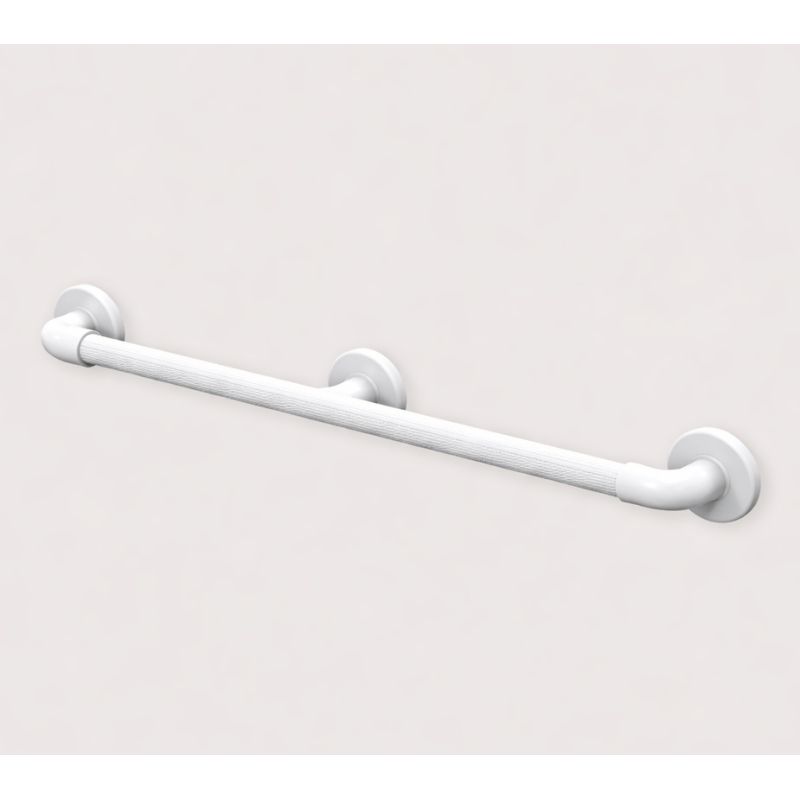 Barre d'Appui Haute Résistance AKW L914xP40mm Ø32mm Blanc - 01940WH