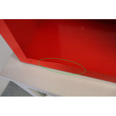 Boîte Sous Verre Boitier Coffret Vanne Gaz Rouge THERMADOR avec Serrure à Clé Pas Cher
