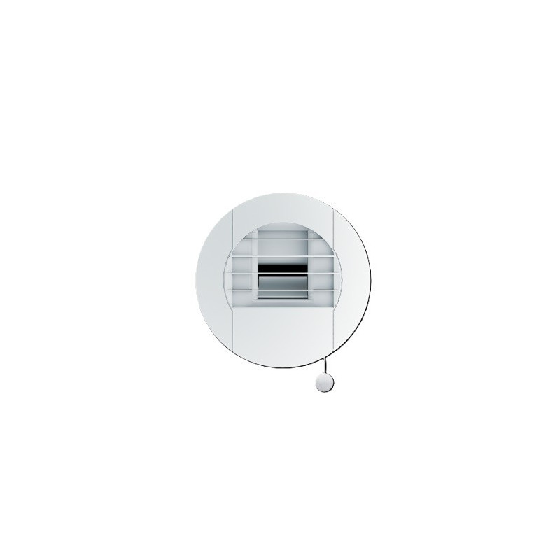 Bouche d'Extraction pour Ventilation Hygroréglable ANJOS Alizé Tempo à Cordon pour Salle de Bain et WC - 1758