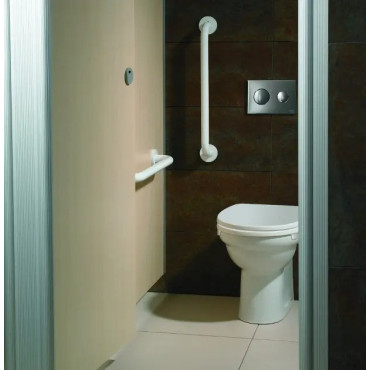 Barre d'Appui Fixe PORCHER Matura PMR Contour 21 60x10cm Blanc - S6454AC - NEUVE
