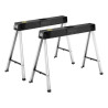 Lot de 2 Tréteaux Métalliques Pliants STANLEY Charge 340kg - 1-97-475
