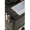 Servante Roulante 3en1 STANLEY Carbone Work Center Coffre Rangement Électroportatif-Carrousel Rotatif Pas Cher