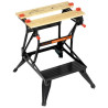 BLACK+DECKER - Établi Étau Pliable 610x384mm Charge 160kg - WM536-XJ