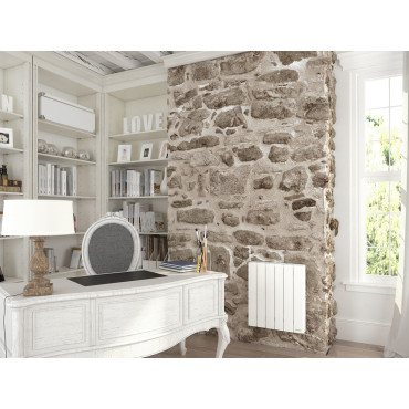 Radiateur Électrique Chaleur Douce 1000W THERMOR Baléares 2 Horizontal Blanc