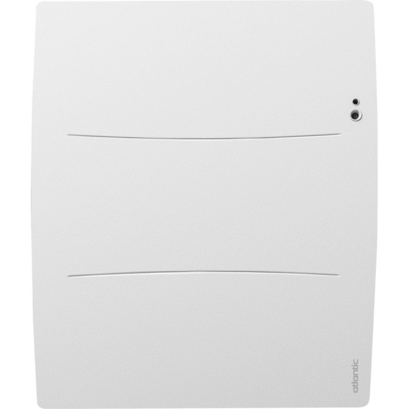 Radiateur Électrique à Inertie Chaleur Douce 1000W ATLANTIC Agilia Connecté Horizontal Blanc - 503122