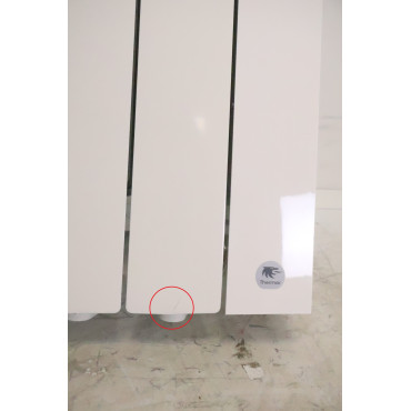 Radiateur Électrique Chaleur Douce 1000W H575xL490mm THERMOR Baléares 2 Horizontal Blanc - 492431 - NEUF Déclassé