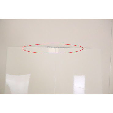 Radiateur Électrique Chaleur Douce 2000W H1575xL450mm THERMOR Ténérife Vertical Blanc - 479319 - NEUF Déclassé
