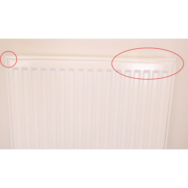 Radiateur Acier Eau Chaude 1130W H900xL600mm HENRAD Compact All In Type 21