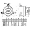 Mitigeur Thermostatique Collectif WATTS Ultramix 20x27 Mâle Epoxy Gris 30 à 70°C 80l/min - 22TX92E37