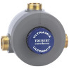 Mitigeur Thermostatique Collectif WATTS Ultramix 20x27 Mâle Epoxy Gris 30 à 70°C 80l/min - 22TX92E37 - NEUF