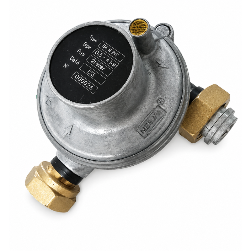Régulateur de Pression Gaz DECAYEUX B6 R 21mbar Entrée 300mbar - 2606-021 - NEUF