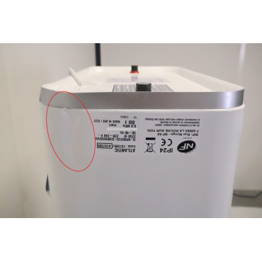 Chauffe-Eau Électrique Plat 80L ATLANTIC Linéo Connecté Stéatite Pas Cher