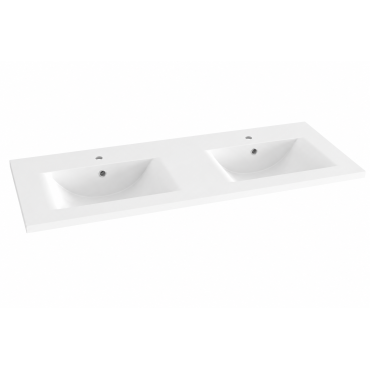 Plan Double Vasque Iberia L120cm - 15459