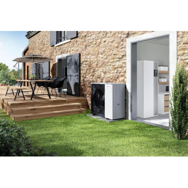 Pompe à Chaleur Monobloc Air/Eau 11kW ATLANTIC Alféa Excellia M avec Eau Chaude Sanitaire Monophasé