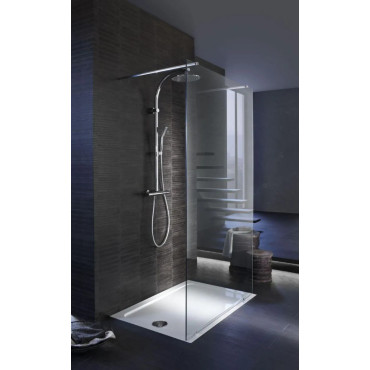 Receveur de Douche Antidérapant JACOB DELAFON Flight Acrylique 90x90cm Blanc