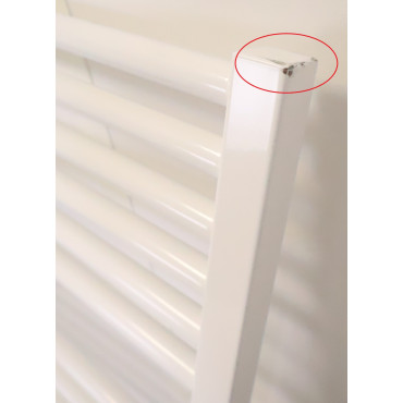 Sèche-Serviettes Électrique 750W ATLANTIC 2012 Vertical Blanc - 833621 - NEUF Déclassé
