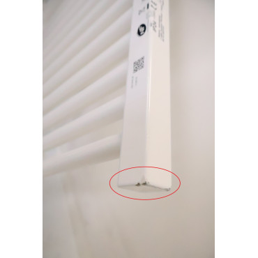 Sèche-Serviettes Électrique 750W ATLANTIC 2012 Vertical Blanc - 833621 - NEUF