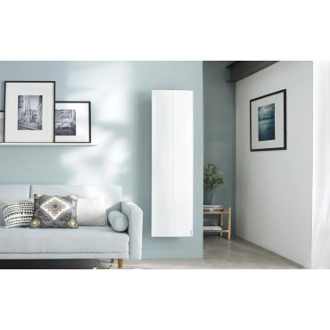 Radiateur Électrique Chaleur Douce 2000W ATLANTIC Sokio Digital Vertical Blanc