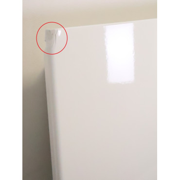 Radiateur Électrique Chaleur Douce 2000W H1575xL450mm THERMOR Ténérife Vertical Blanc - 479319 - NEUF Déclassé