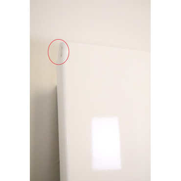 Radiateur Électrique Chaleur Douce 2000W H1575xL450mm THERMOR Ténérife Vertical Blanc - 479319 - NEUF
