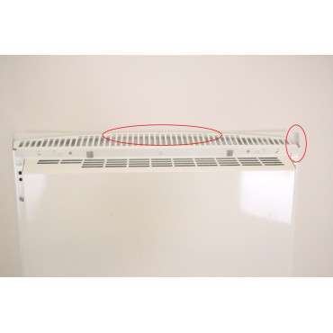 Radiateur Électrique Chaleur Douce 2000W H1575xL450mm THERMOR Ténérife Vertical
