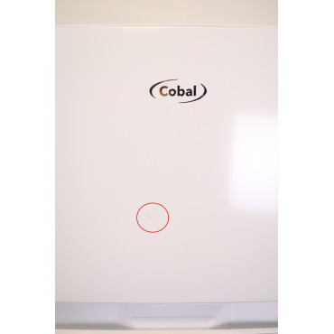 Réfrigérateur Congélateur 2 Portes 206L COBAL Blanc - REFR0116 - NEUF Déclassé pas cher