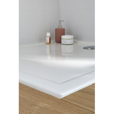 Receveur de Douche Extraplat JACOB DELAFON Kyréo 100x80cm Céramique Blanc - ENF90-00