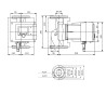 Circulateur Pompe de Circulation WILO Stratos Maxo 50/0,5-12 PN10 DN50 pour Système de Chauffage