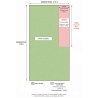 Rouleau de 89m² de Pelouse Gazon Synthétique Hauteur de Brin 6mm Pas Cher